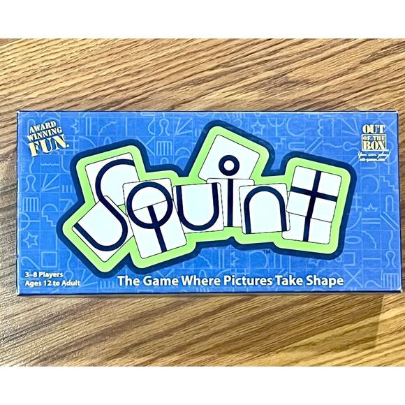 SQuint Board Game The Game where pictures take Shape - Picture 1 of 6